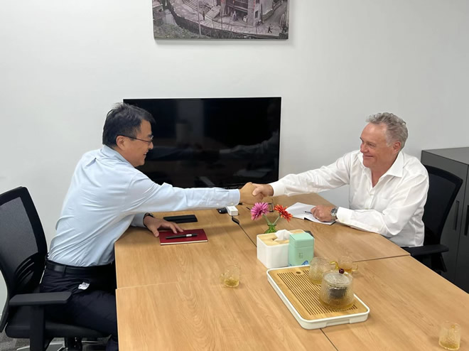 輕工供銷與新西蘭合作方交流洽談，共尋合作新機(jī)遇