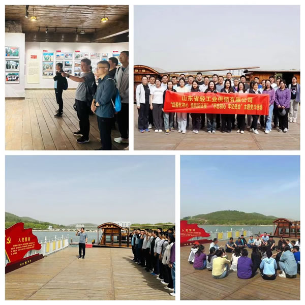 輕工供銷公司組織開展“紅船憶初心，揚(yáng)帆新征程”活動(dòng)