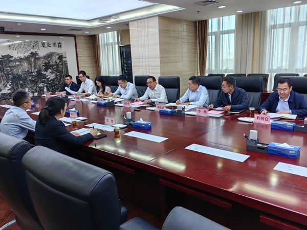 山東國投公司黨委副書記、董事、總經(jīng)理董合平督導(dǎo)輕工供銷公司治理體系建設(shè)情況